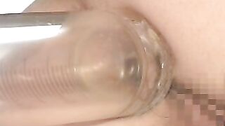 Poop covered dirty babe enjoying scat fuck