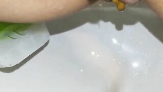 Juicy poop closeup