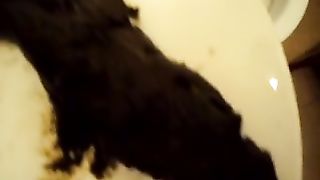 Huge Shit on the plate