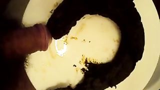 Huge Shit on the plate