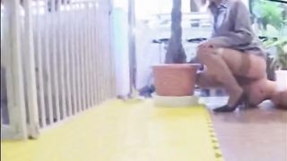 Woman poops on her boss face