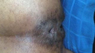 Oldie woman dumps out a big and hard shit