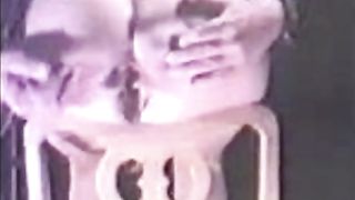 Man catches every shit that comes out her butt