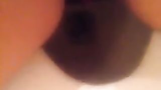 Constipated in the toilet