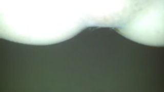 Blonde girl wakes up to eat shit
