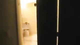 Peeping the pooping girl