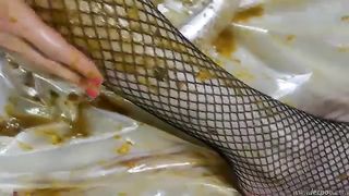 Lesbian shit and puke eating and smearing