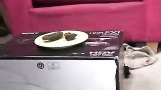 Ebony Girl and her nice dish