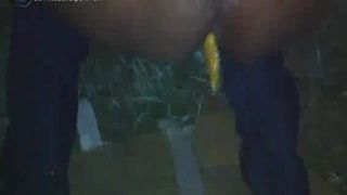 Caroline taking poo on the floor