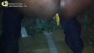 Caroline taking poo on the floor