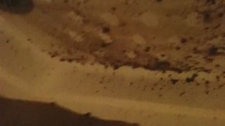 Diarrhea in the bathroom floor