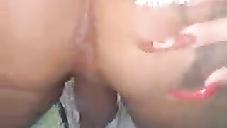 Hot tranny babe pooping in the shower