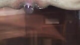 Green juicy hard turd