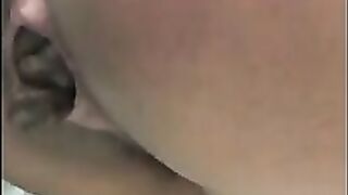 Gorgeous black round pooping booty