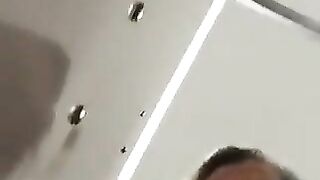 Amateur horny milf pooping pov