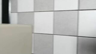 Dark hot pooping asshole