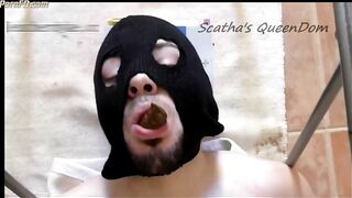 Dirty poop for poor slave