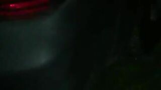 Amateur pissing and pooping outdoor