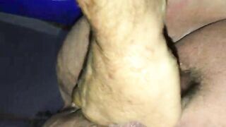 Chubby mature lady ass fingering