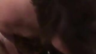 Dirty poop covered wife is ready for scat fuck