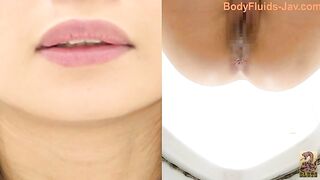 Young hot looking Jap gal poops