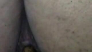 Japanese hot slut poop closeup