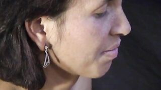 Chubby cougar and horny milf enjoying scat threesome