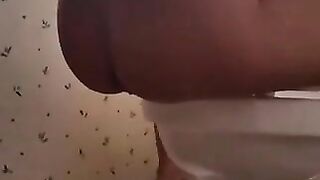 Juicy hard messy poop on the floor