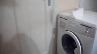 Milf shitting standing up