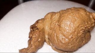 Huge pile of poop from beautiful ass