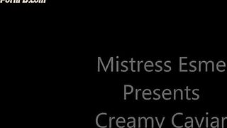 Mistress Esme feeding her slave