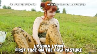 Smearing and masturbating in manure