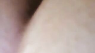 Amateur lady and hot closeup poo