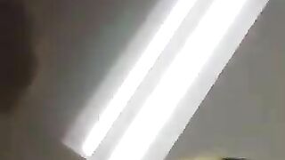 Babe has a shit stain on her ass