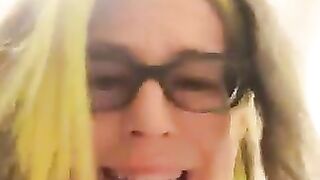 Babe has a shit stain on her ass