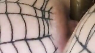 Babe has a shit stain on her ass