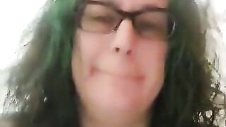 Horny MILF and hard turd