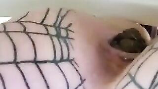 Big booty hot milf tasty poop