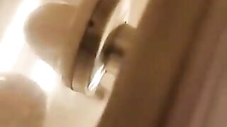 Tasty big booty poop closeup