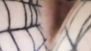 2Masked mature lady pooping closeup