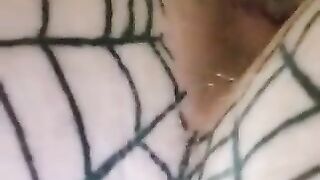 2Masked mature lady pooping closeup