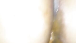 Sticky poop on anal beads