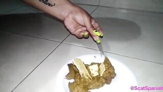 Shitty and creamy poop