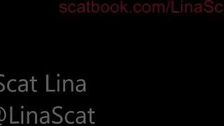 Busty lady playing with her shit