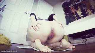 Three impressive logs in hot closeup