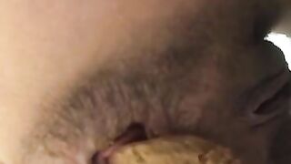 Gorgeous pooping asshole hot closeup