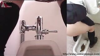 Too much shit from tight Japanese booty