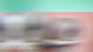 Two hairy ebony girls eating shit