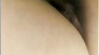 POV poop closeup