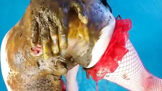 Smearing and ass fingering